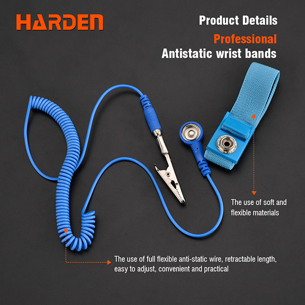 Antistatic wrist bands_Shanghai Harden Tools Co., Ltd.