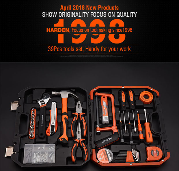 39Pcs Tools Set_Shanghai Harden Tools Co., Ltd.