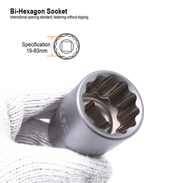 3/4＂ Bi-Hexagon Socket_Shanghai Harden Tools Co., Ltd.