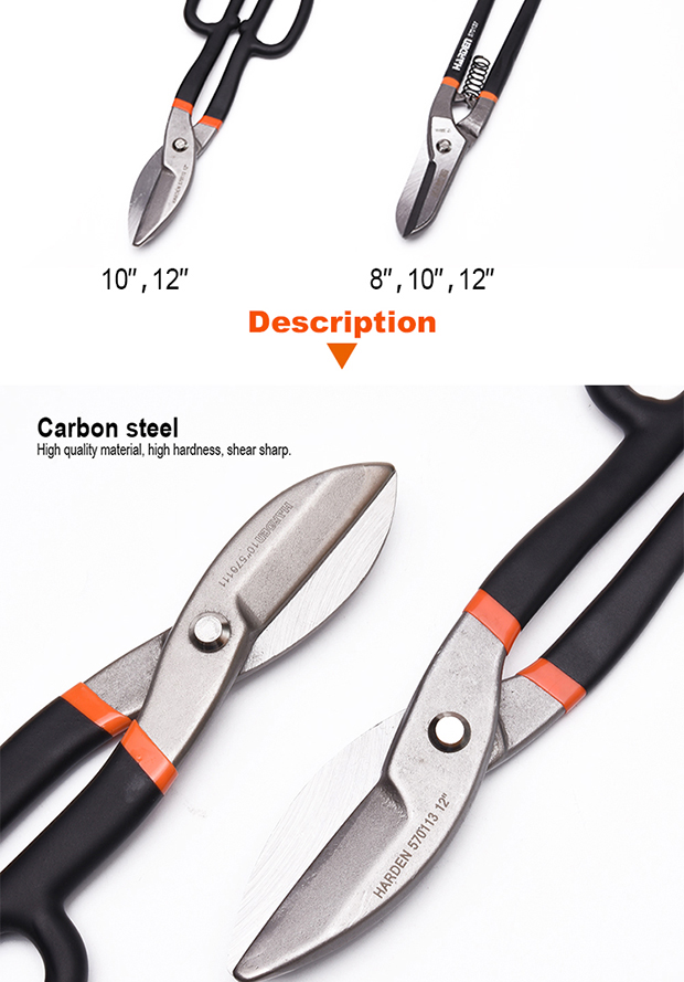 Tin Snips, 8 inch/10 inch/12 inch