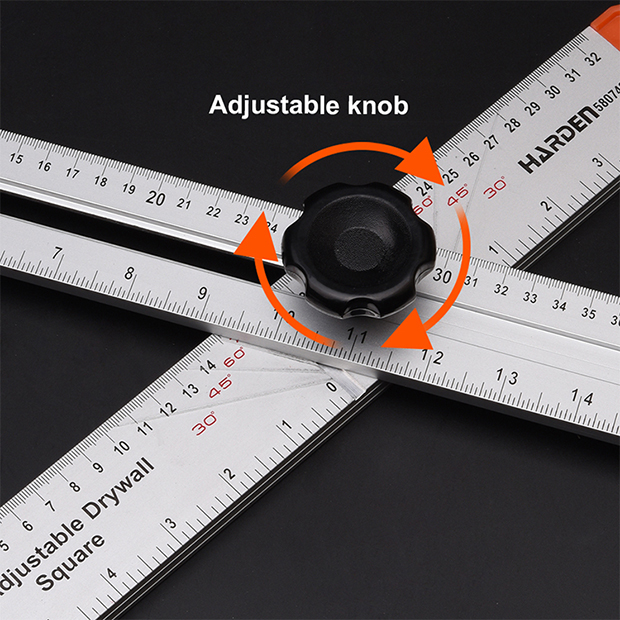 24＂ Adjustable T-shaped Square Ruler_Shanghai Harden Tools Co., Ltd.